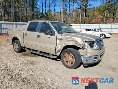 Czwarte zdjęcie samochodu z boku: 2008 FORD F150 SUPERCREW VIN:1FTRW12W78FA77132 - miniatura