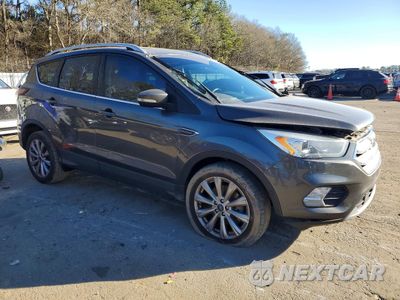 Czwarte zdjęcie samochodu z boku: 2018 FORD ESCAPE TITANIUM VIN:1FMCU0J91JUB16733 - miniatura