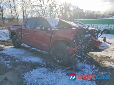 Czwarte zdjęcie samochodu z boku: 2024 GMC SIERRA K1500 ELEVATION VIN:1GTUUCE82RZ246756 - miniatura