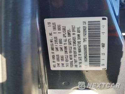 Zdjęcie 12 z 13 samochodu: 2006 HONDA ACCORD LX VIN:1HGCM56456A068050 - miniatura