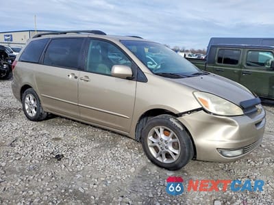 Czwarte zdjęcie samochodu z boku: 2005 TOYOTA SIENNA XLE 7 PASSENGER VIN:5TDBA22C35S032020 - miniatura