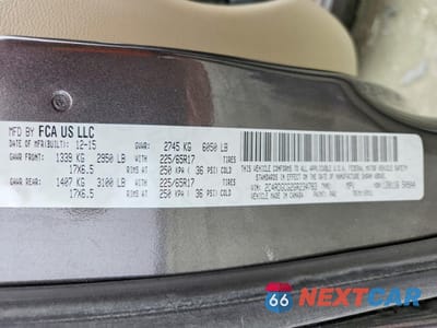 Zdjęcie 13 z 13 samochodu: 2016 DODGE GRAND CARAVAN SXT VIN:2C4RDGCG2GR234783 - miniatura