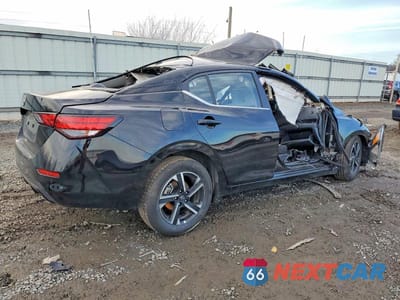 Trzecie zdjęcie samochodu z tyłu: 2025 NISSAN SENTRA SV VIN:3N1AB8CV8SY379006 - miniatura