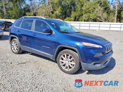 Czwarte zdjęcie samochodu z boku: 2018 JEEP CHEROKEE LIMITED VIN:1C4PJLDX3JD557631 - miniatura