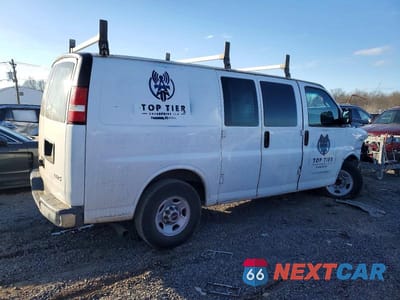 Trzecie zdjęcie samochodu z tyłu: 2016 GMC SAVANA 2500 UTILITY / SERVICE VAN VIN:1GTW7AFF3G1904226 - miniatura