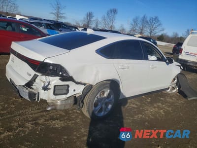 Trzecie zdjęcie samochodu z tyłu: 2024 HONDA ACCORD LX VIN:1HGCY1F25RA065522 - miniatura