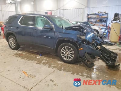 Czwarte zdjęcie samochodu z boku: 2023 CHEVROLET TRAVERSE LT VIN:1GNEVGKWXPJ297825 - miniatura