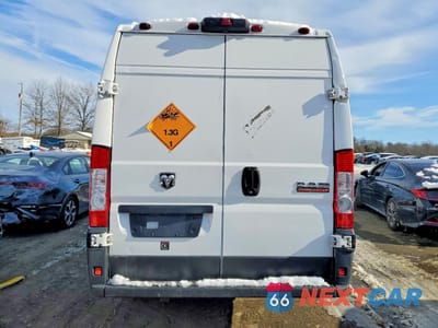 Zdjęcie 6 z 13 samochodu: 2021 RAM PROMASTER 3500 CARGO VAN HIGH ROOF 159 WB EXT VIN:3C6MRVJG7ME537646 - miniatura