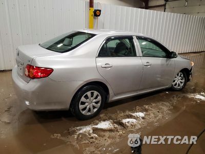 Trzecie zdjęcie samochodu z tyłu: 2010 TOYOTA COROLLA BASE VIN:1NXBU4EE5AZ166559 - miniatura