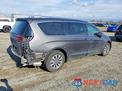 Trzecie zdjęcie samochodu z tyłu: 2021 CHRYSLER PACIFICA HYBRID TOURING L VIN:2C4RC1L78MR586035 - miniatura