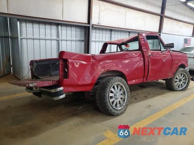Trzecie zdjęcie samochodu z tyłu: 1991 FORD F150 VIN:1FTDF15Y3MLA49332 - miniatura