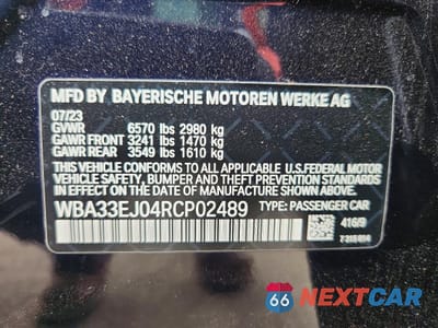 Zdjęcie 12 z 12 samochodu: 2024 BMW 760 XI VIN:WBA33EJ04RCP02489 - miniatura