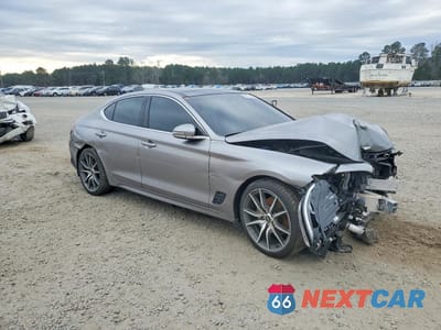 Czwarte zdjęcie samochodu z boku: 2022 GENESIS G70 BASE VIN:KMTG34TAXNU092141 - miniatura