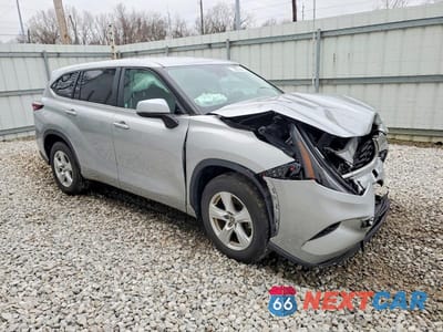 Czwarte zdjęcie samochodu z boku: 2024 TOYOTA HIGHLANDER LE VIN:5TDKDRAH5RS533932 - miniatura