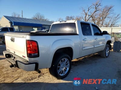 Trzecie zdjęcie samochodu z tyłu: 2013 GMC SIERRA K1500 DENALI VIN:3GTP2XE24DG109588 - miniatura
