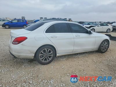 Trzecie zdjęcie samochodu z tyłu: 2018 MERCEDES-BENZ C 300 VIN:WDDWF4JB0JR413037 - miniatura
