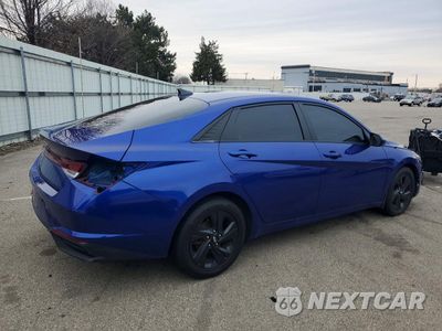 Trzecie zdjęcie samochodu z tyłu: 2022 HYUNDAI ELANTRA SEL VIN:KMHLS4AG6NU334295 - miniatura