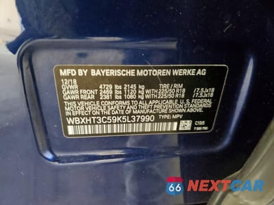 Zdjęcie 14 z 15 samochodu: 2019 BMW X1 XDRIVE28I VIN:WBXHT3C59K5L37990 - miniatura