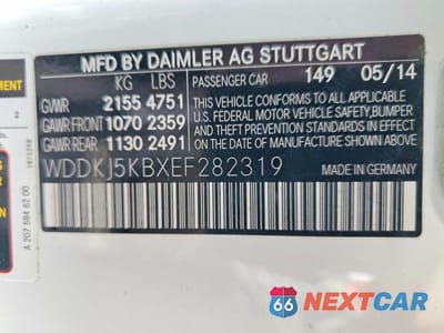 Zdjęcie 12 z 12 samochodu: 2014 MERCEDES-BENZ E 350 VIN:WDDKJ5KBXEF282319 - miniatura