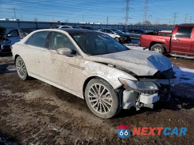 Czwarte zdjęcie samochodu z boku: 2019 LINCOLN CONTINENTAL SELECT VIN:1LN6L9TK2K5609577 - miniatura