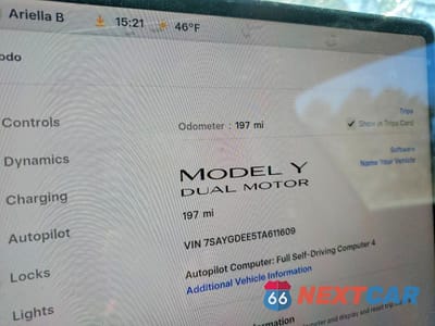 Zdjęcie 9 z 13 samochodu: 2026 TESLA MODEL Y VIN:7SAYGDEE5TA611609 - miniatura