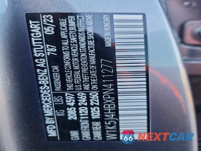 Zdjęcie 13 z 13 samochodu: 2023 MERCEDES-BENZ CLA 250 4MATIC VIN:W1K5J4HBXPN411277 - miniatura