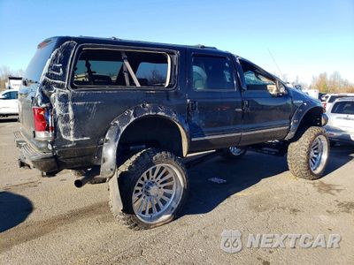 Trzecie zdjęcie samochodu z tyłu: 2005 FORD EXCURSION LIMITED VIN:1FMSU43P65EA50730 - miniatura