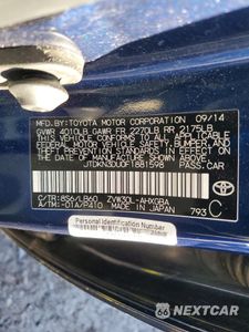Zdjęcie 13 z 13 samochodu: 2015 TOYOTA PRIUS VIN:JTDKN3DU0F1881598 - miniatura
