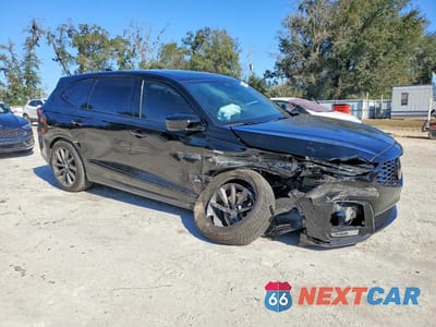 Czwarte zdjęcie samochodu z boku: 2026 ACURA MDX A-SPEC VIN:5J8YE1H0XTL000395 - miniatura