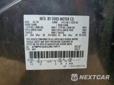 Zdjęcie 14 z 14 samochodu: 2018 FORD EDGE SE VIN:2FMPK3G93JBC10571 - miniatura