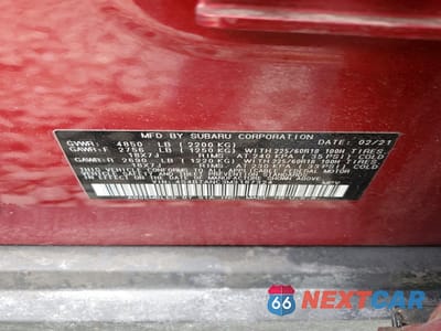 Zdjęcie 12 z 13 samochodu: 2021 SUBARU OUTBACK LIMITED VIN:4S4BTANC3M3187324 - miniatura