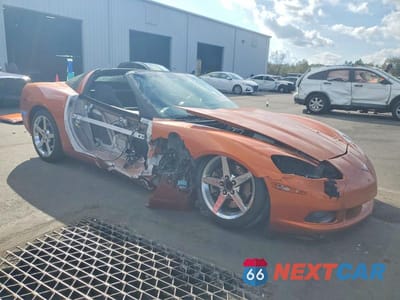 Czwarte zdjęcie samochodu z boku: 2007 CHEVROLET CORVETTE VIN:1G1YY26U375140258 - miniatura