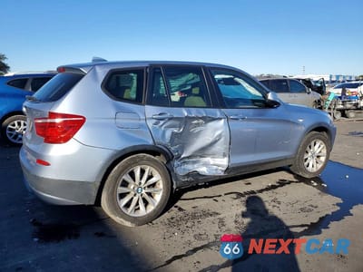 Trzecie zdjęcie samochodu z tyłu: 2014 BMW X3 XDRIVE28I VIN:5UXWX9C58E0D28714 - miniatura