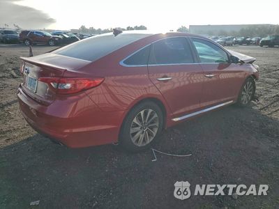Trzecie zdjęcie samochodu z tyłu: 2017 HYUNDAI SONATA SPORT VIN:5NPE34AFXHH479209 - miniatura