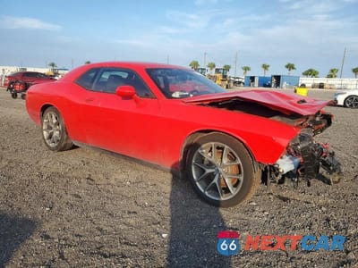 Czwarte zdjęcie samochodu z boku: 2022 DODGE CHALLENGER GT VIN:2C3CDZJGXNH233196 - miniatura