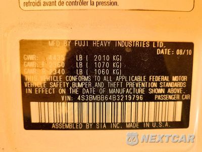 Zdjęcie 13 z 13 samochodu: 2011 SUBARU LEGACY 2.5I PREMIUM VIN:4S3BMBB64B3219796 - miniatura
