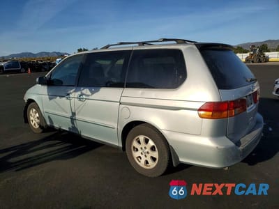 Drugie zdjęcie samochodu z przodu: 2002 HONDA ODYSSEY EXL VIN:2HKRL18042H584689 - miniatura