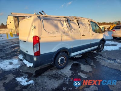Trzecie zdjęcie samochodu z tyłu: 2018 FORD TRANSIT 150 UTILITY / SERVICE VAN VIN:1FTYE1ZMXJKA64231 - miniatura