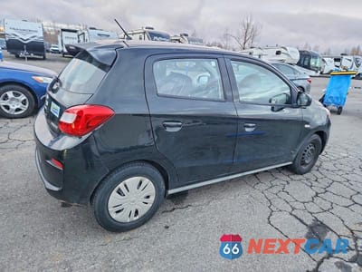 Trzecie zdjęcie samochodu z tyłu: 2018 MITSUBISHI MIRAGE ES VIN:ML32A3HJ7JH004573 - miniatura