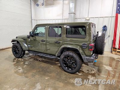 Drugie zdjęcie samochodu z przodu: 2023 JEEP WRANGLER SAHARA 4XE VIN:1C4JJXP65PW528726 - miniatura