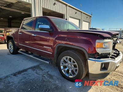 Czwarte zdjęcie samochodu z boku: 2014 GMC SIERRA C1500 SLT VIN:3GTP1VEC2EG376620 - miniatura
