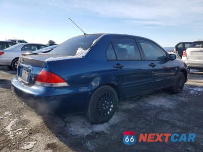 Trzecie zdjęcie samochodu z tyłu: 2005 MITSUBISHI LANCER VIN:JA3AJ26E75U013200 - miniatura