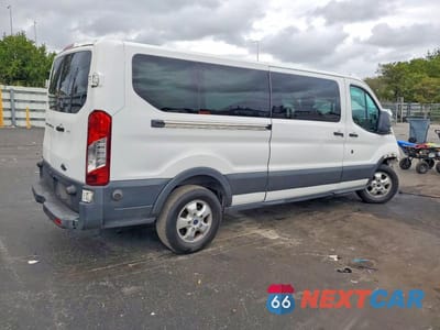 Trzecie zdjęcie samochodu z tyłu: 2017 FORD TRANSIT T-350 VIN:1FBZX2YMXHKA47143 - miniatura