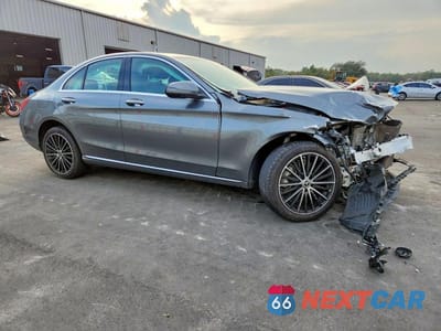 Czwarte zdjęcie samochodu z boku: 2020 MERCEDES-BENZ C 300 4MATIC VIN:W1KWF8EB4LR602567 - miniatura