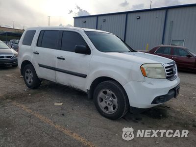 Czwarte zdjęcie samochodu z boku: 2012 HONDA PILOT LX VIN:5FNYF3H28CB017630 - miniatura