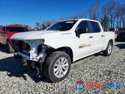 2024 CHEVROLET SILVERADO K1500 CUSTOM 1GCPDBEK4RZ351608 - główne zdjęcie licytacji z USA - miniatura