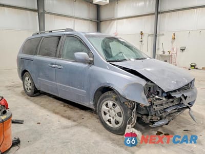 Czwarte zdjęcie samochodu z boku: 2007 KIA SEDONA EX VIN:KNDMB233476111090 - miniatura