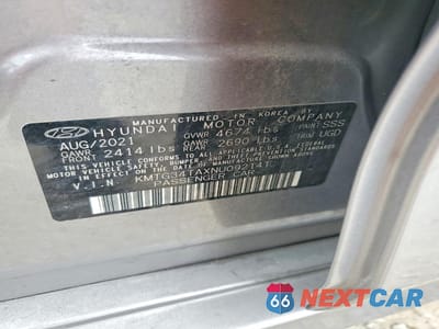 Zdjęcie 13 z 13 samochodu: 2022 GENESIS G70 BASE VIN:KMTG34TAXNU092141 - miniatura