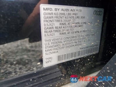 Zdjęcie 12 z 12 samochodu: 2024 AUDI Q7 PREMIUM PLUS VIN:WA1LXBF73RD006304 - miniatura