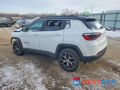 Drugie zdjęcie samochodu z przodu: 2024 JEEP COMPASS LIMITED VIN:3C4NJDCN7RT110285 - miniatura